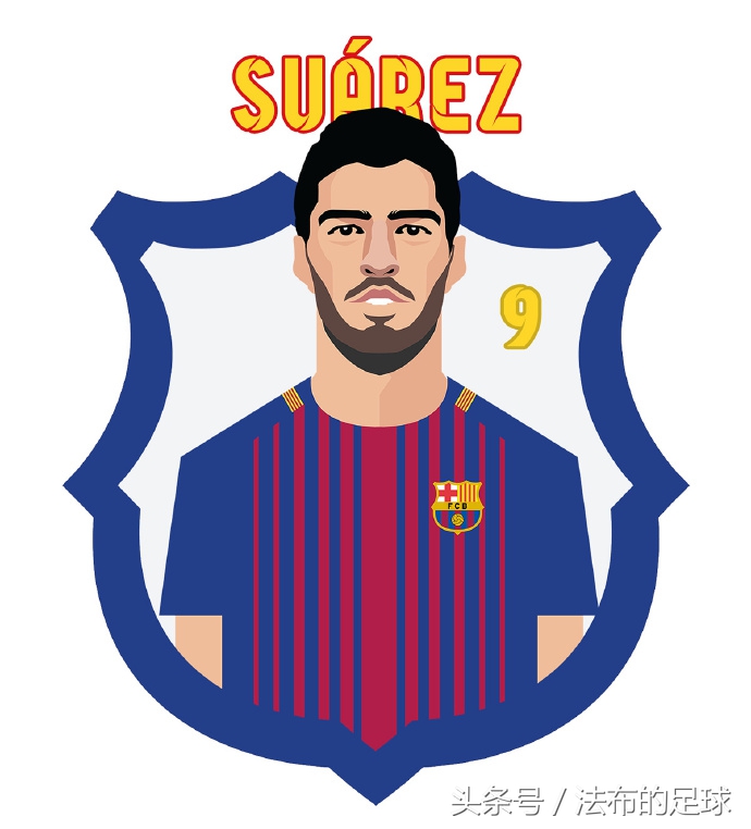 巴萨官方头像,巴萨元素的漫画头像
