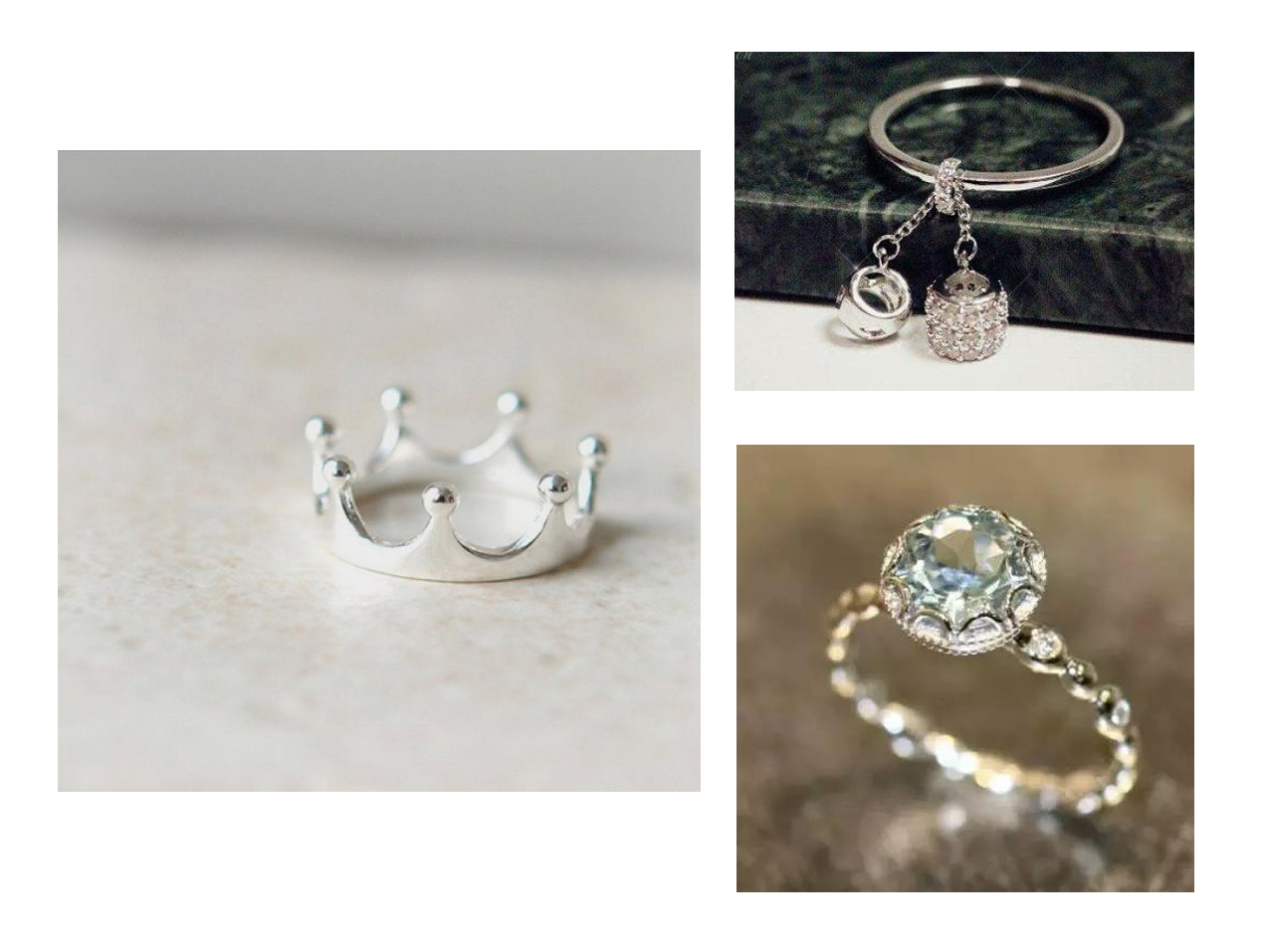 12星座珠宝戒指,十二星座的各种戒指