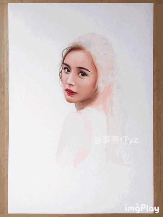 蔡徐坤的蓝玫瑰彩铅简笔画,彩铅画蔡徐坤蓝玫瑰