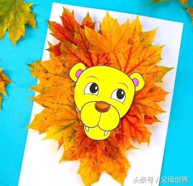 把秋天的落叶变成手工艺术品,秋天大自然手工创意