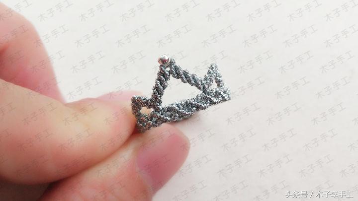 皇冠锆石戒指的戴法图片,皇冠戒指编织方法视频