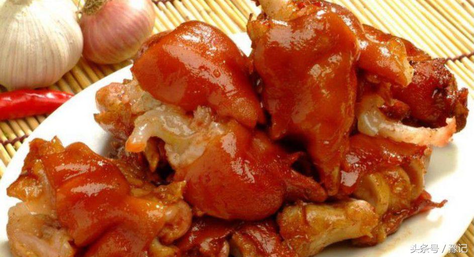 河南正宗猪蹄子,河南哪里的猪蹄好吃还出名