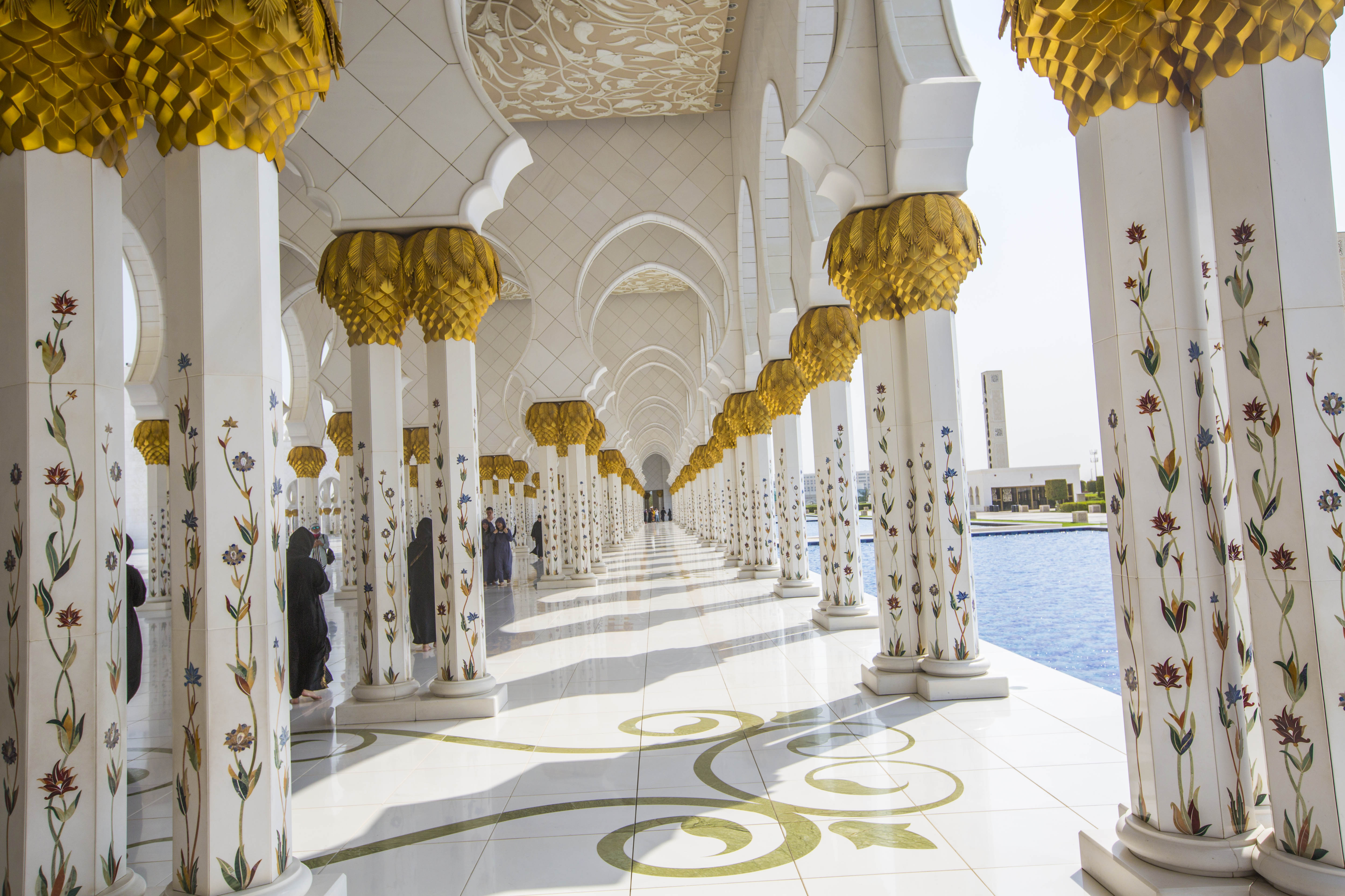 阿布扎比清真寺和阿里清真寺,阿联酋最奢华的清真寺