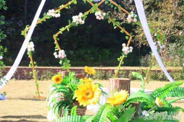 浪漫户外婚礼草坪婚礼,经典户外草坪婚礼