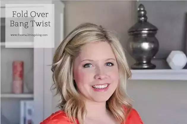 有刘海怎么扎半扎头发,刘海半长不短怎么打理