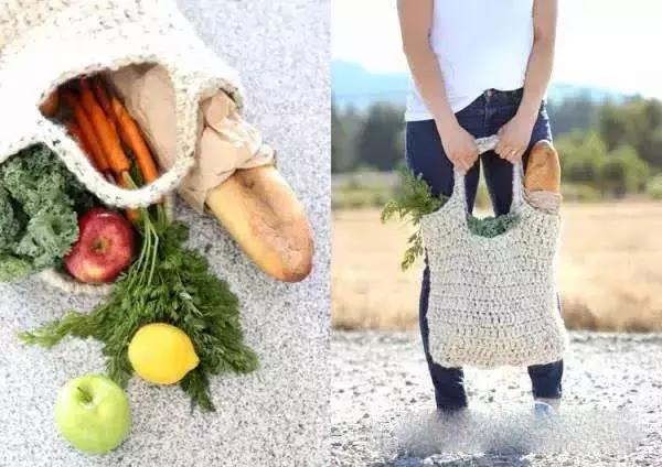 用毛线做收纳袋怎么做,用环保购物袋手工制作幼儿