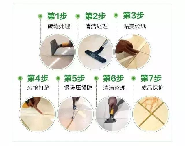 瓷砖美缝教程初学者,地砖美缝初学者怎么美缝