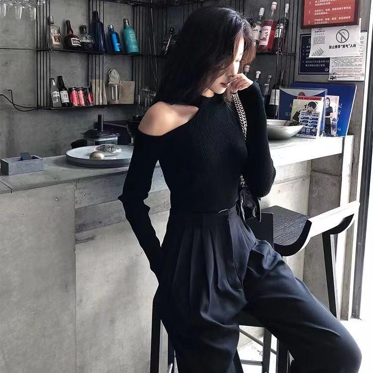 独特别致打底衫单穿,v领打底衫款款洋气时髦长袖春款