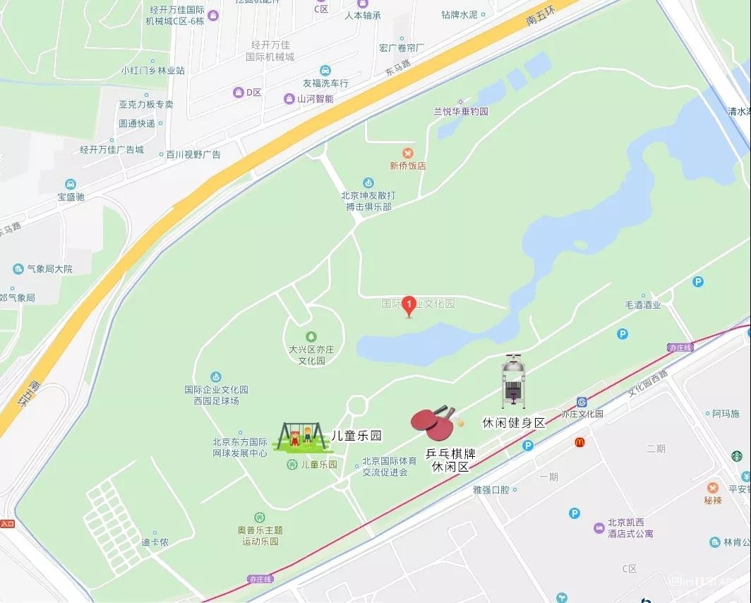 亦庄企业文化园游乐园,亦庄国际企业文化园有什么