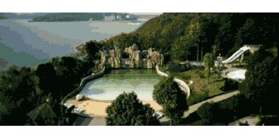 在武汉的几十块钱泡温泉网红景点,温泉泡池网红地点