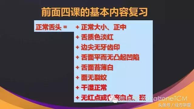 经方学堂一起学习舌诊,中医舌诊视频教程第一讲