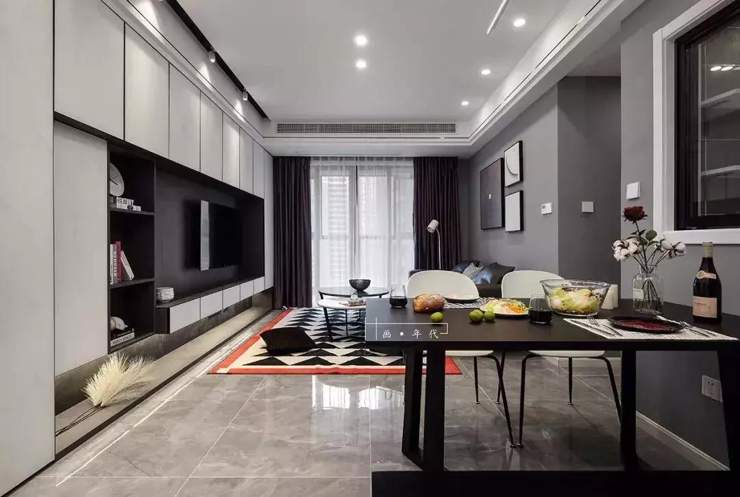 简约灰色地砖配什么沙发,灰色地砖效果图大全简约