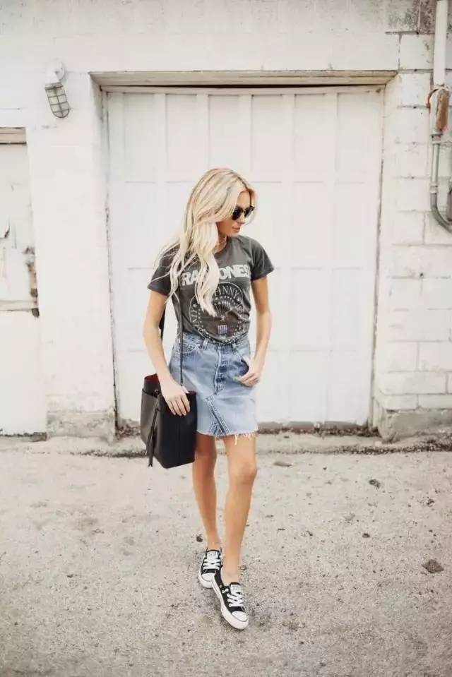 匡威鞋经典款穿搭,匡威鞋夏天潮流帅气穿搭