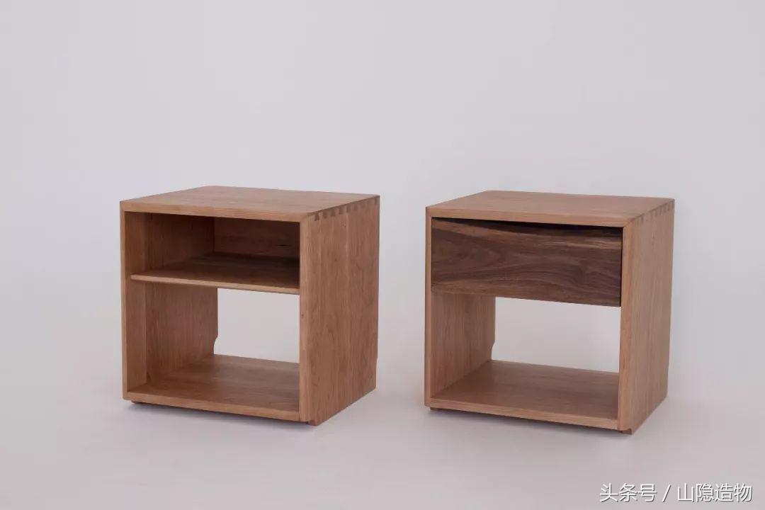 一个卧室一张双人床,一个房间两张实木床照片