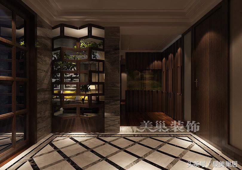 美巢装修4室效果图,122平米美巢装修图