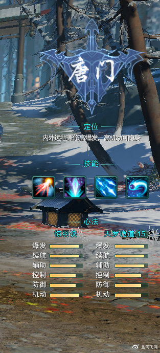 剑网三唐门简介,剑网三唐门门派宠物作用