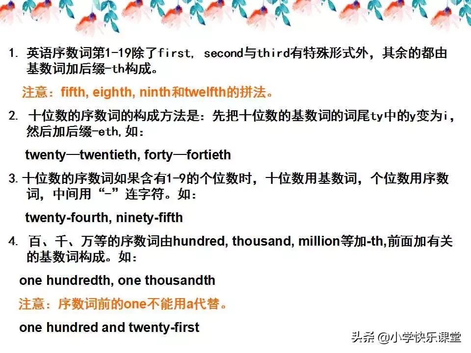 小学英语语法PPT,小学英语语法知识详解