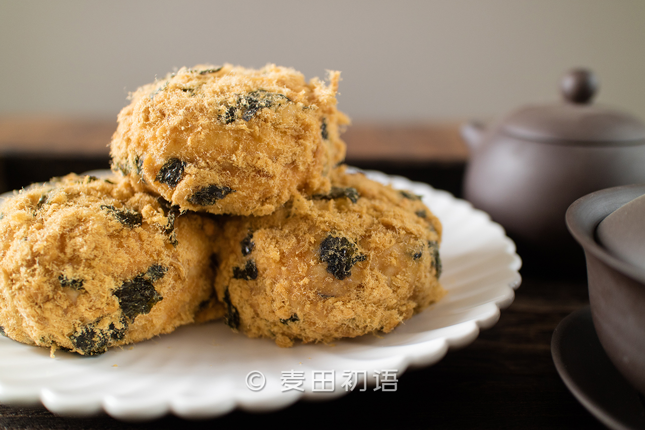 网红肉松小贝原来是这么做出来的,自制全部网红款的肉松小贝做法