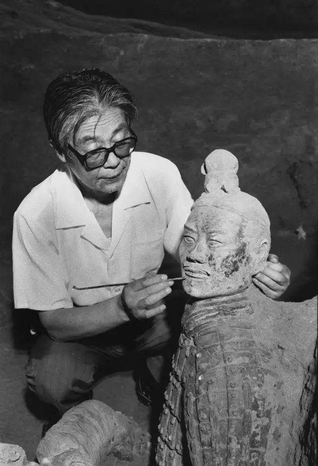 兵马俑出土的时候是彩色的,还原兵马俑的真实面貌