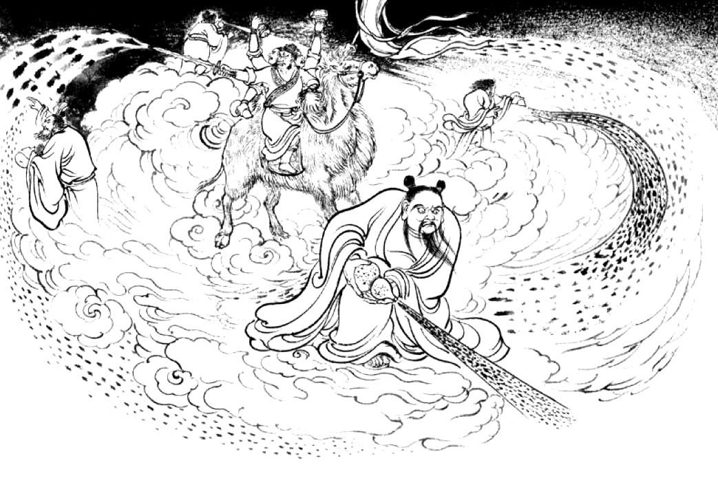 封神演义截教和阐教,封神演义截教高手都成坐骑了