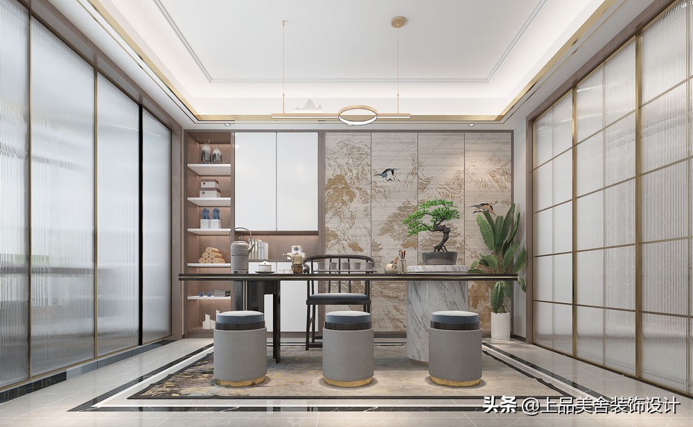 中式装修复式楼小户型,装修复式轻奢风格小户型合肥