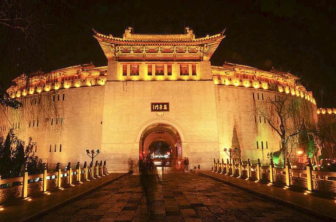 洛阳古城丽景门现状,洛阳丽景门历史记录