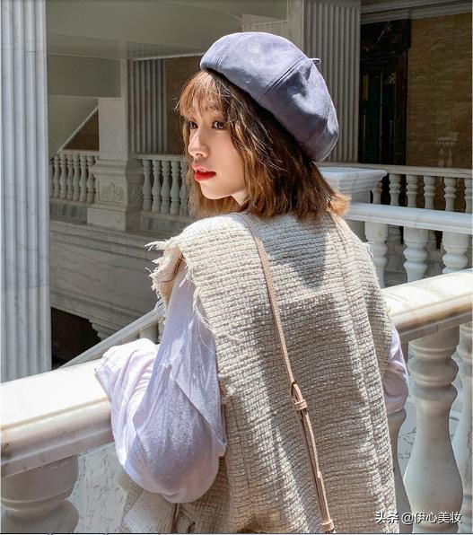 圆脸发饰怎么用好看,简单适合头发少圆脸女生的发饰