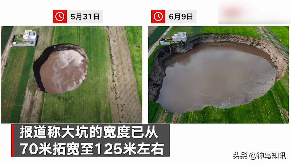 墨西哥的神秘深坑,墨西哥农田巨大天坑