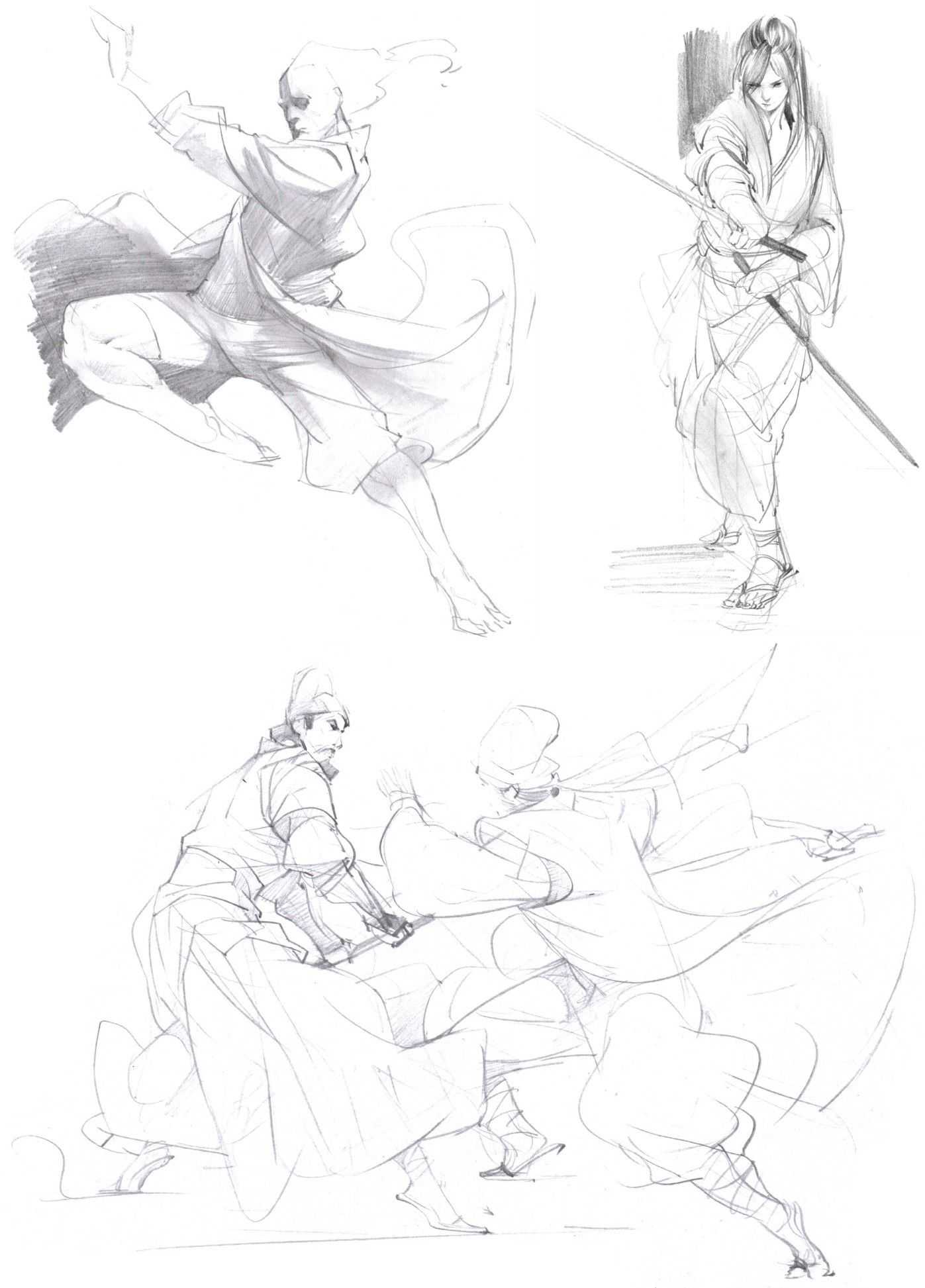 速写基本知识教学视频,速写人物临摹初学者教程