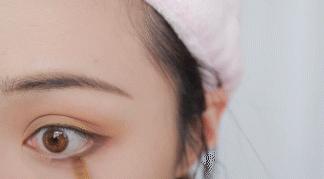 油管百万粉网红仇仇干货,秋冬蜂蜜焦糖橘系日妆教程