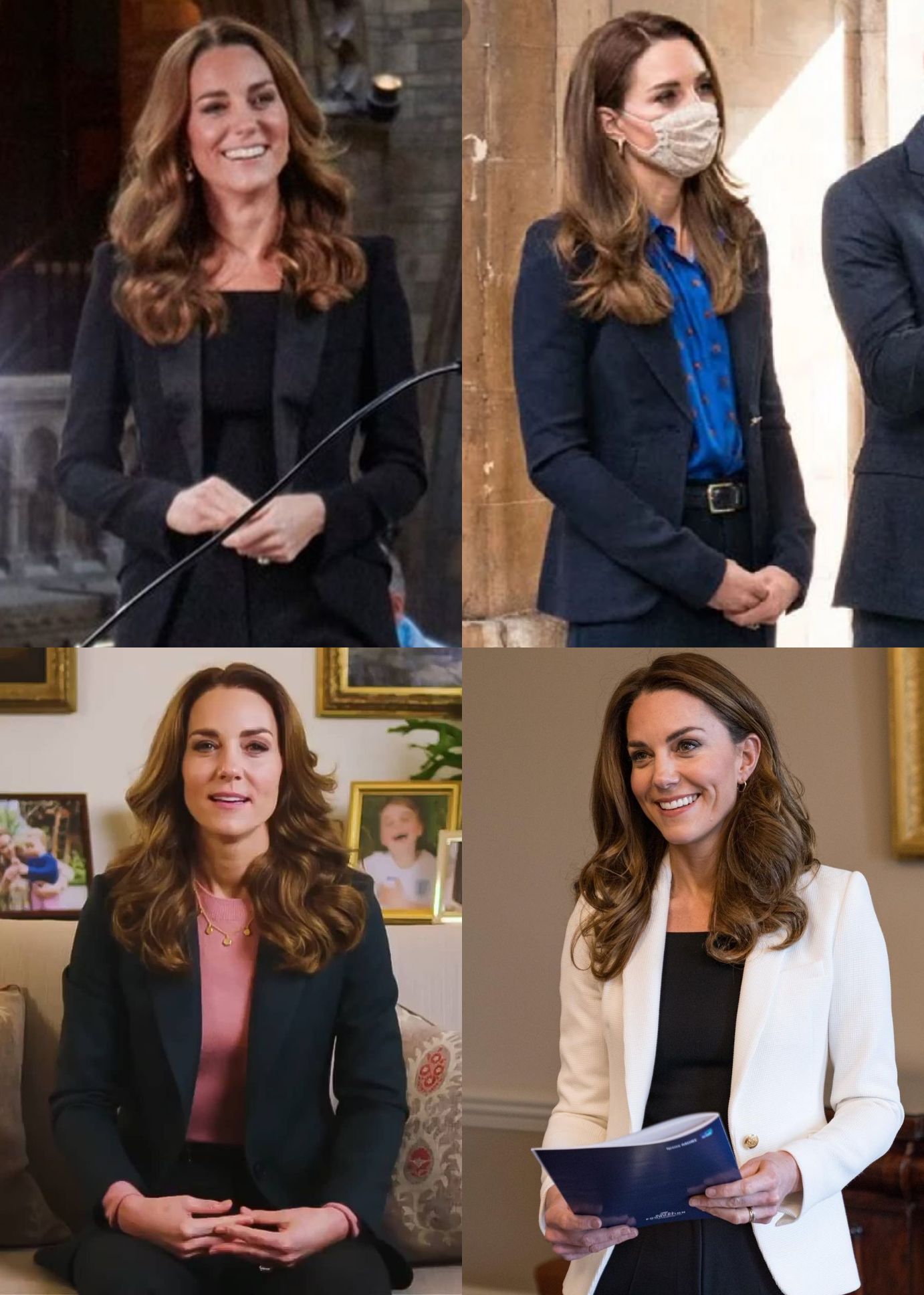 凯特全身红裙穿搭,凯特最新着装