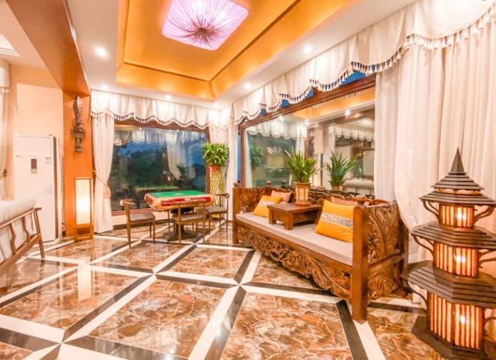 清远别墅温泉度假大泳池四房,清远市别墅温泉旅游度假