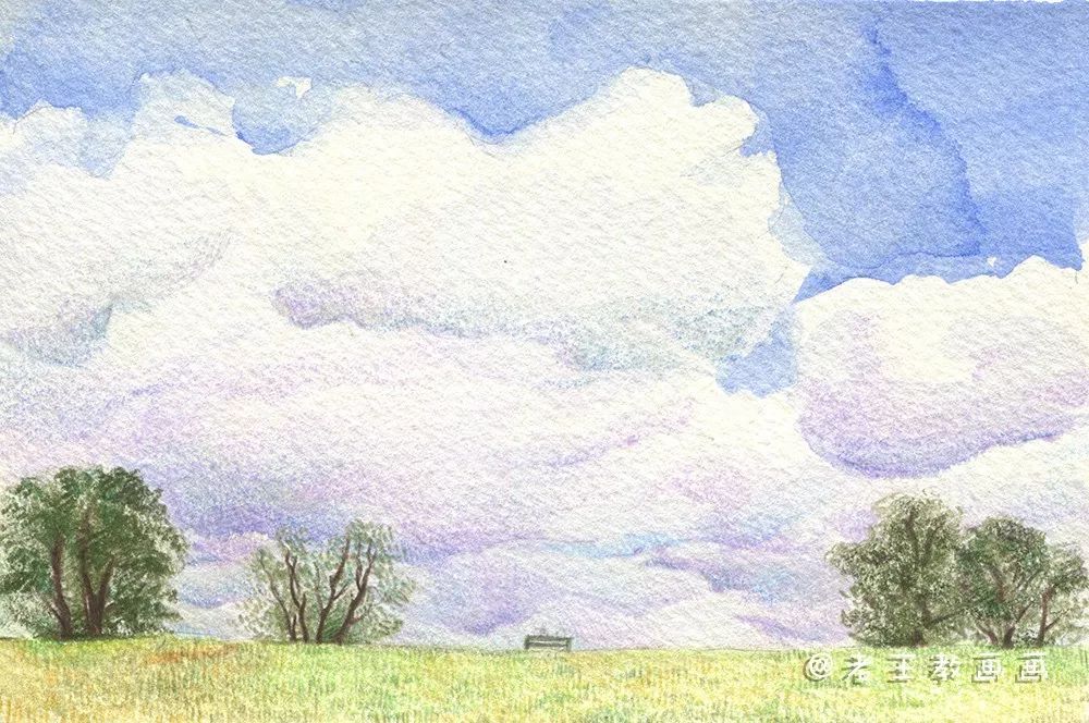 听说你不会画白云？这个教程教你学会！