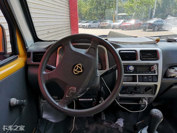 长安微卡新豹双排小货车发动机,新车长安新豹t3双排2.2米仓栅微卡