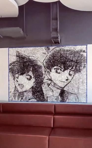 画画看似随意作品却让人惊艳,画画能有多逼真