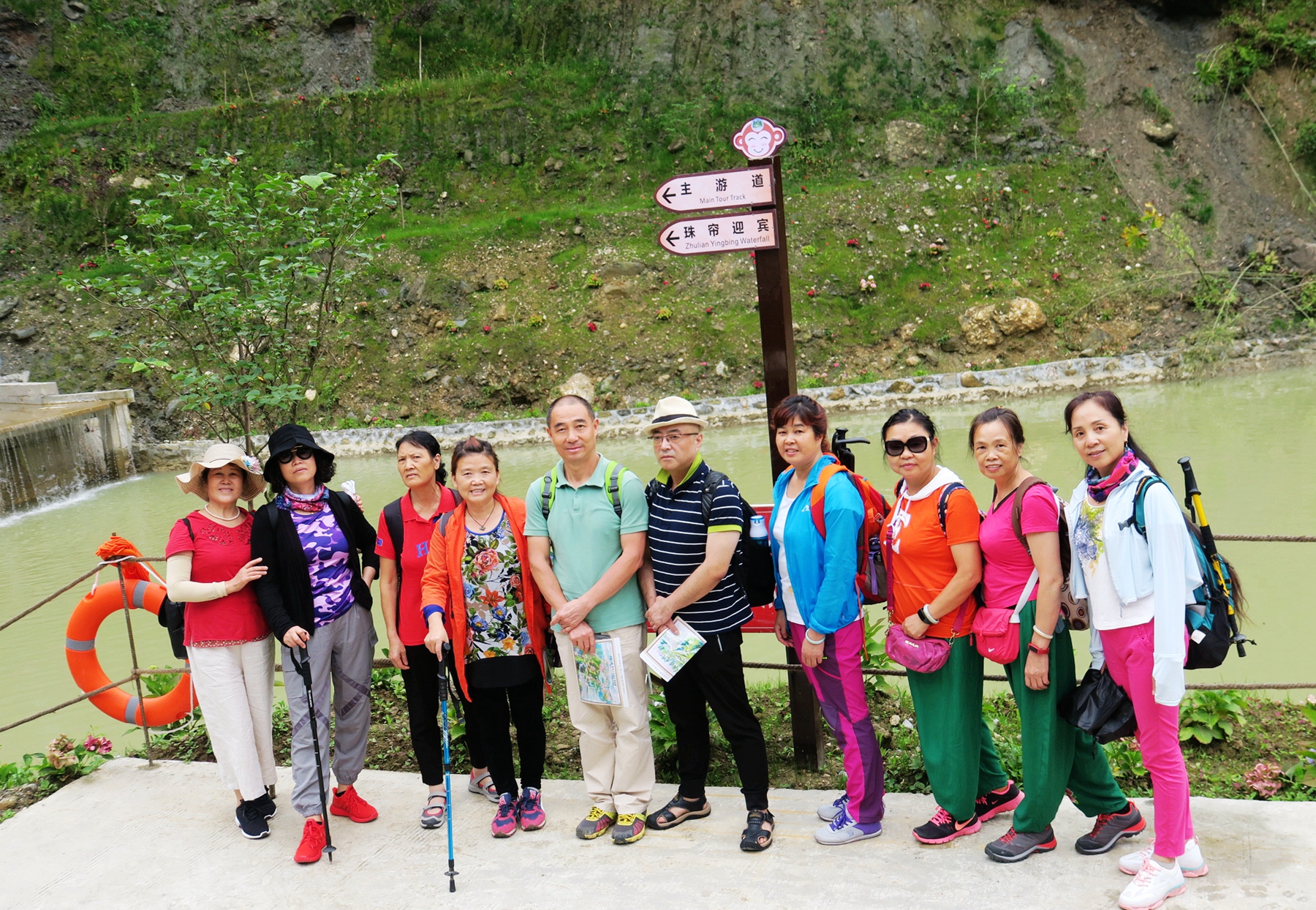 猴山飞瀑,猴山飞瀑旅游区地图