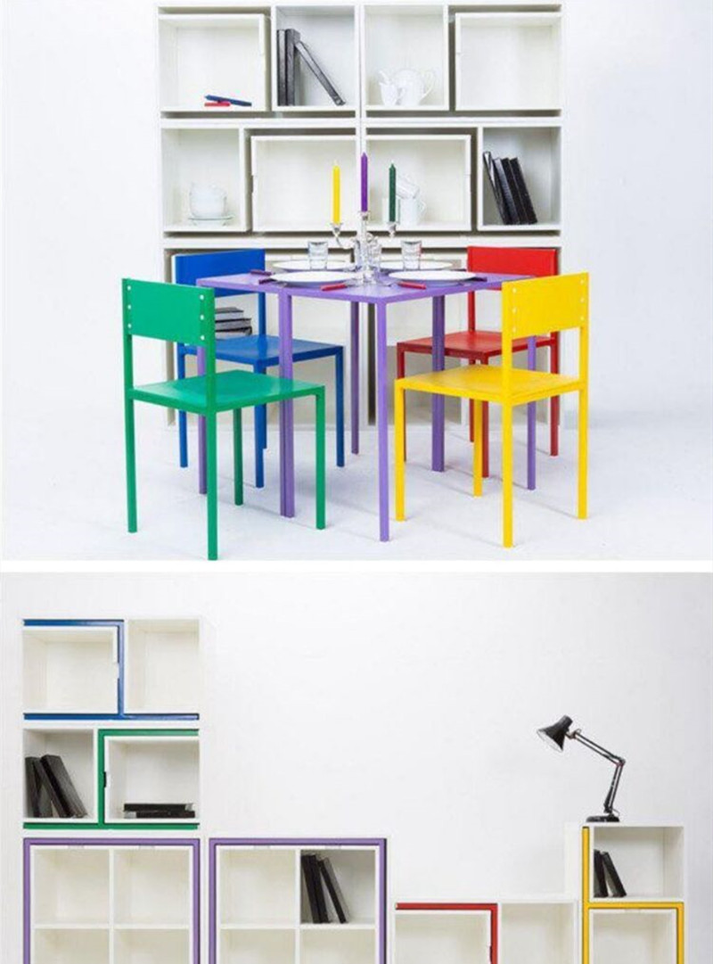 小户型用折叠家具是将就？这些创意折叠家具却让小户型高级感十足