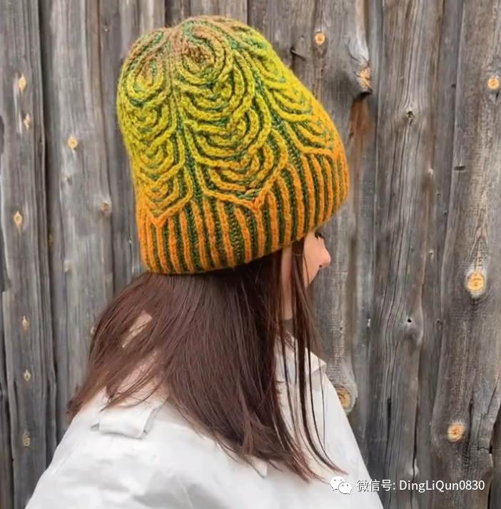 怎么做花式针织帽子教程,好玩好看的针织帽子