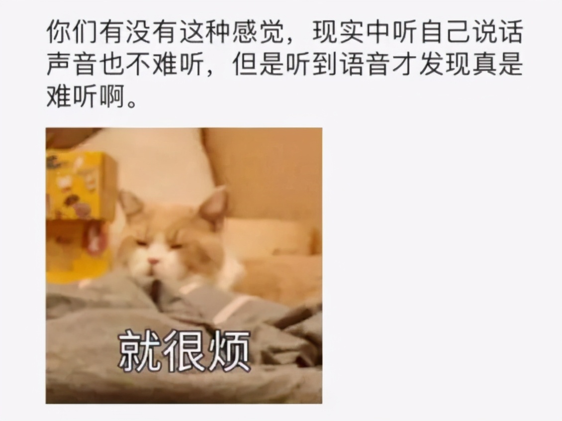 微信语音声音为什么不好听,微信语音自己的声音小怎么回事