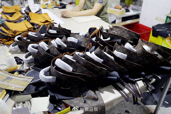 跨国假lv案,假奢侈品一个亿被法国查获