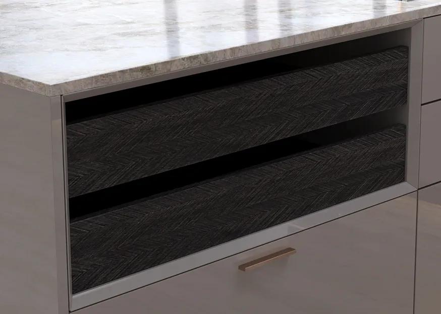 欧派橱柜设计最新款,高端欧派橱柜整装设计