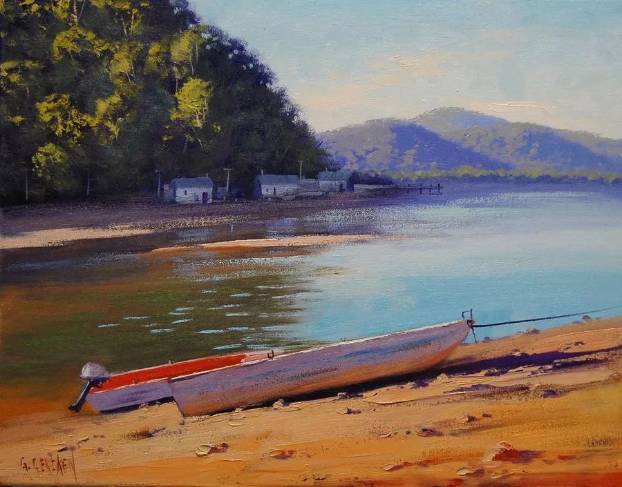 世界级风景大师的油画作品,世界著名油画大师的风景油画