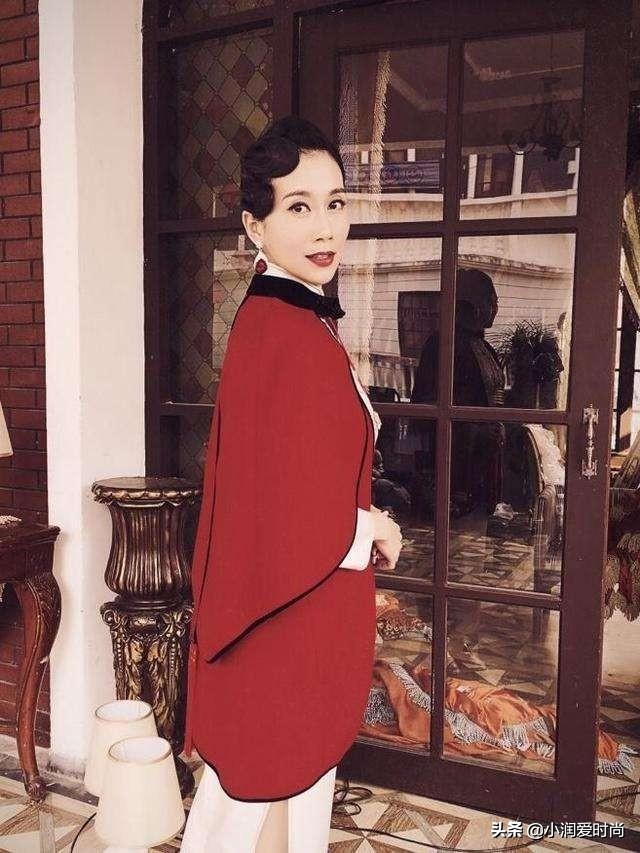 温峥嵘年轻穿搭,温峥嵘演的错爱一生