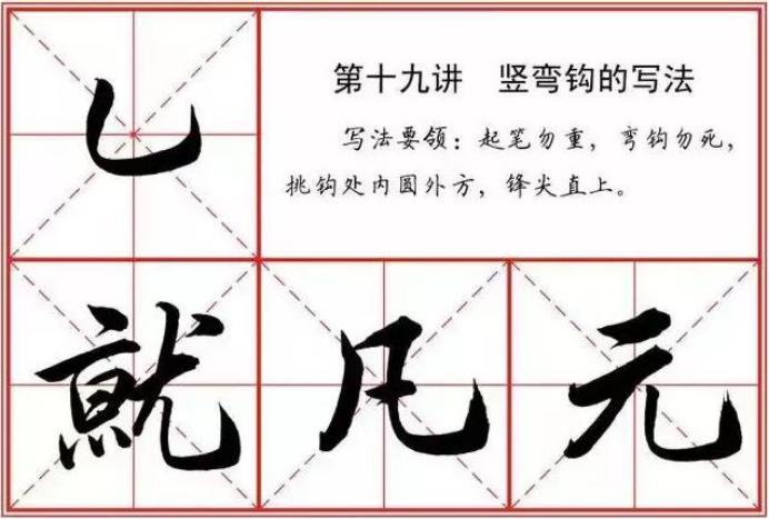 行书22个笔画怎么写,行书22个基本笔法