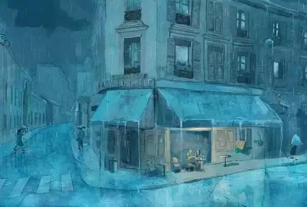 水彩大神之作,国外大师水彩值得一看