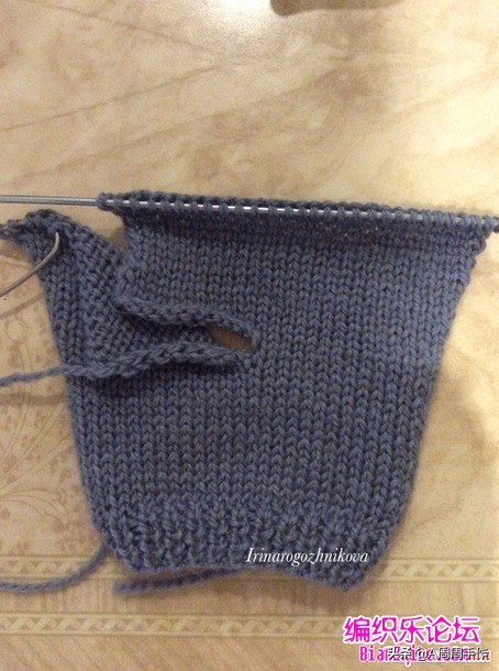 手编毛衣口袋针法,最简单棒针开口袋教程