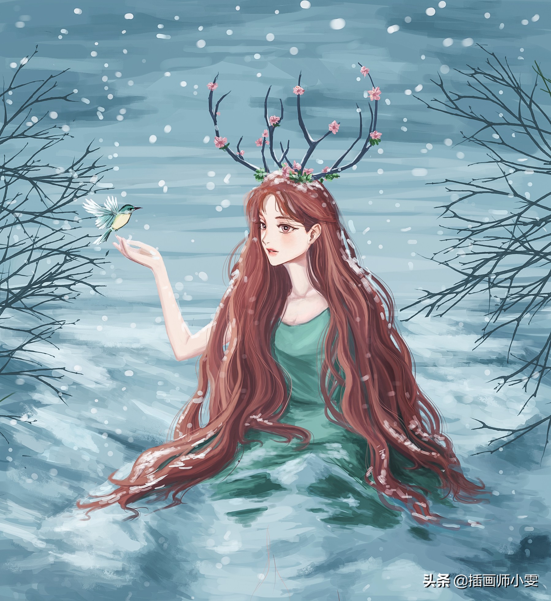 插画基础入门教程画师自学教程,学插画多久可以成为高端画师