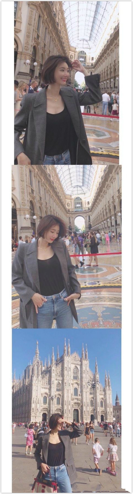 高俊熙短发造型图片,女演员高俊熙长发高清美图