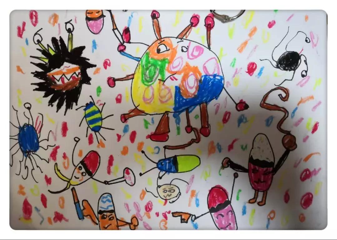 孩子自己动手的绘画,儿童美术动手绘画