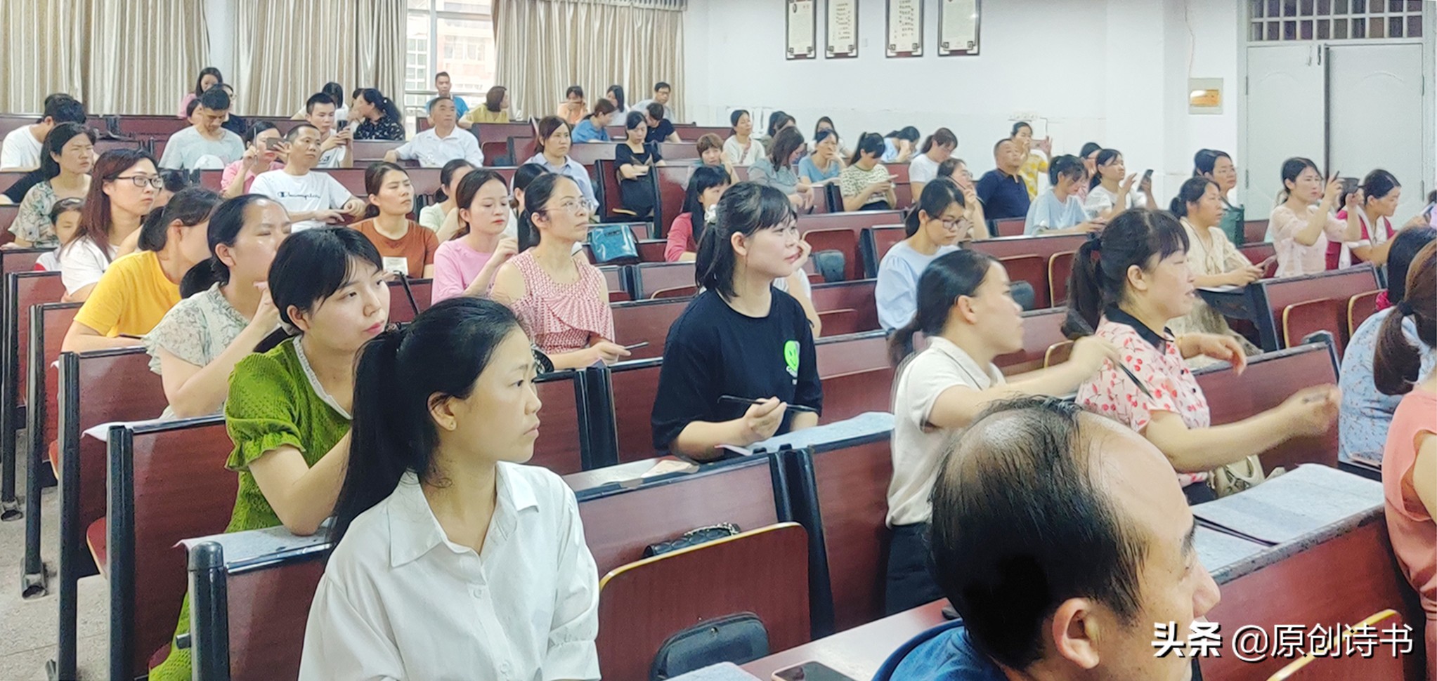 原创诗书：上犹二小“书法进校园”师训有感